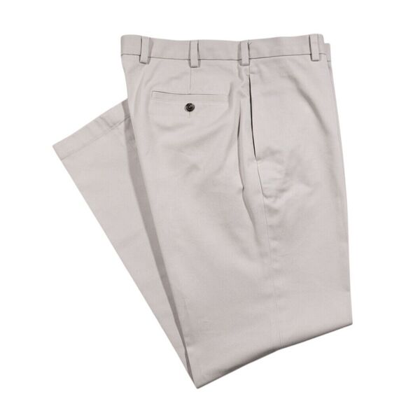Brooks Brothers Other - Brooks Brothers Mens Chino Pants Beige Cotton Advantage Clark Flat Front 36x32